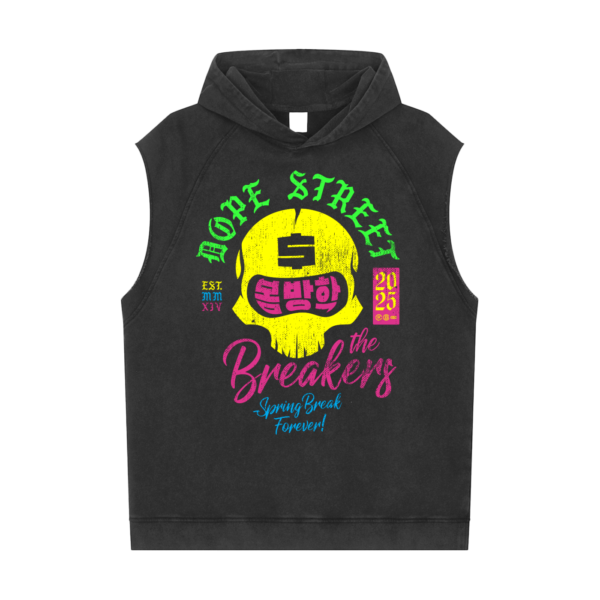 The Breakers '25 Snow Washed Sleeveless Hoodie