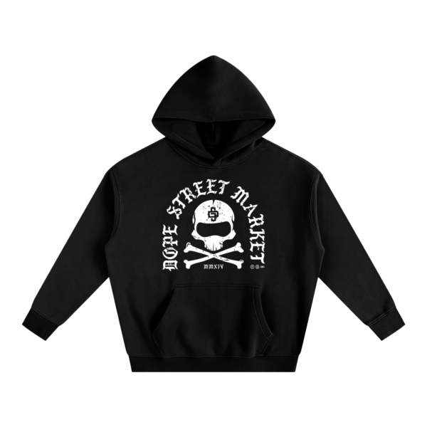 DSM ’25 (BLK) Oversize Fleeced Hoodie